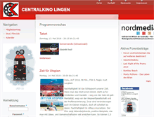 Tablet Screenshot of centralkino-lingen.de